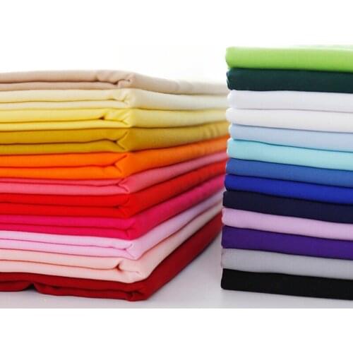 Rayon Fabric Skin-friendly Breathable Feel Smooth Moisture-absorbing Pure Cotton Baby Solid Color Skirt Pajamas Fabric Sewing