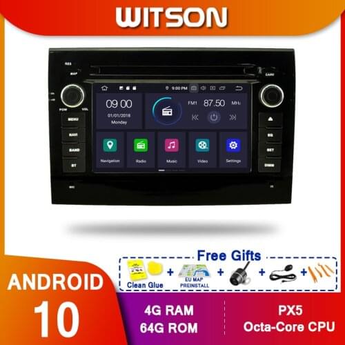 WITSON Android 10.0 Octa core PX5 CAR DVD player For FIAT DUCATO 2006-2011 IPS SCREEN 4GB RAM 64GB ROM CAR GPS NAVIGATION