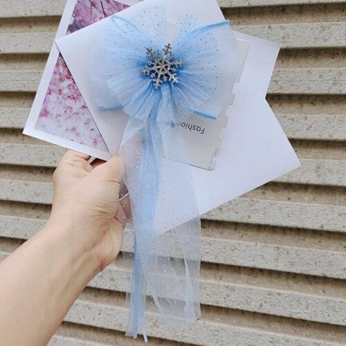 Girls Big Size Glitter Gauze Mesh Hair Clip Cute Baby Hairpin Girls Princess Hair Barrette Bows Accessories