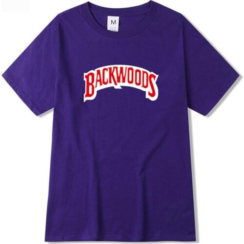 Backwoods print tshirt men 2020 Summer Fashion Casual Cotton O- Neck Short-sleeved T-shirt Harajuku Hip-Hop T-shirt Swag T shirt