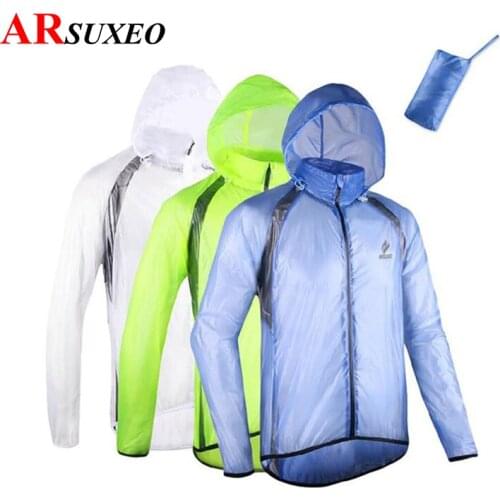 ARSUXEO Winter Mountain bike wear ropa ciclismo Waterproof Windproof Rain Cycling Bicycle Running Jacket mtb Coat Outdoor Jersey