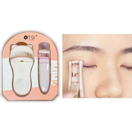 2PC Eyelash Clip Lasting Wide Angle Local Styling Eyelash Clip Natural Curling Big Eyes Makeup Eyelash Cosmetic Makeup Tool