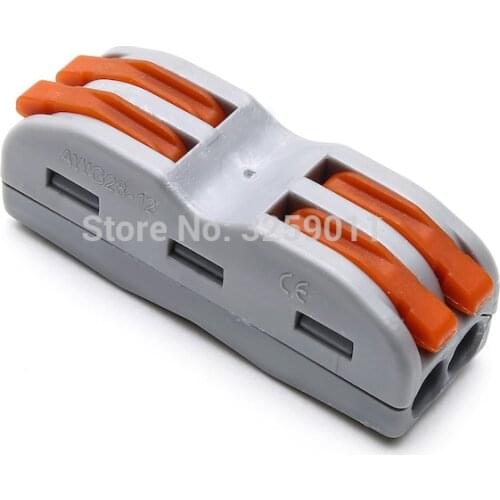 20PCS 28-12 AWG SPL-2 PCT-212 222-412 Fast Terminals For Connection Of Wires Lamps And Lanterns 4 pin quick wire connector