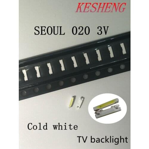 500PCS LED SEOUL Backlight Edge LED Series 020 3806 Cool white mobile phone LCD backlight