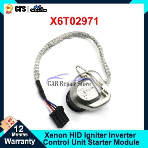CRS Auto Xenon HID Igniter Control Unit Module Line X6T02971 OEM For Acura Mazda Honda X6T02981 W3T11371 4044687 FreeShipping