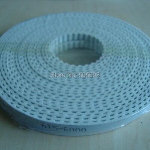 Free shipping PU Open Timing Belt T5 with 6mm belt width