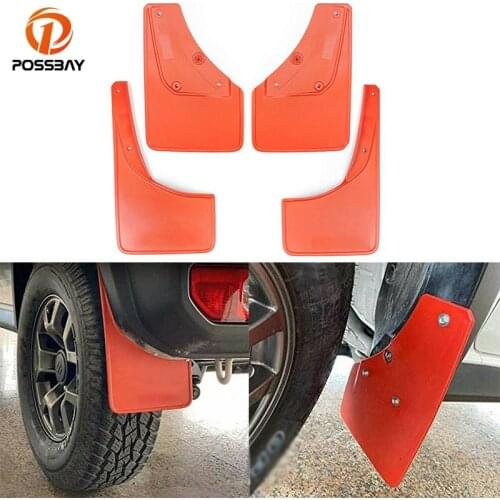 Car Front Rear Mud Flaps Mudguard Fender for Suzuki Jimny JB74 JB74W 2018 2019 2020 Mudflaps Splash Guards Auto Exterior Parts
