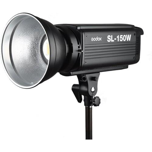Godox SL-150W 150W 5600K CRI 93+ 16 Channels LED Studio Continous Video Light with Bowens Mount for DSLR Camera + Remote Control
