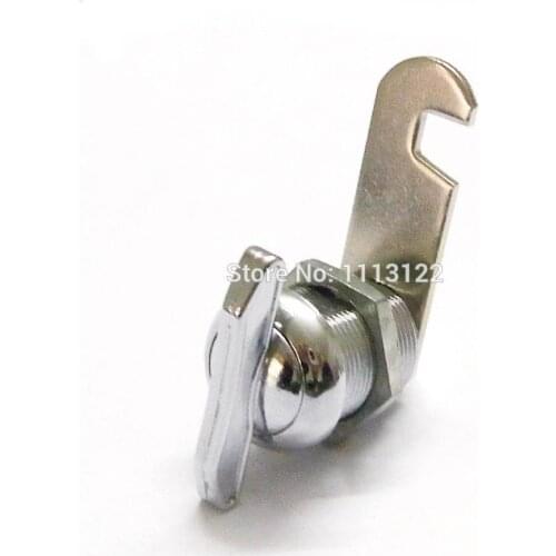 Cam lock without key handle cam lock for boat cabinet door bus cabinet door lock M19-16/20/30MM Handle Cabinet lock 1 PCS