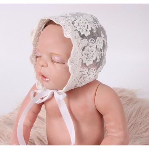 Summer Lace Flower Sun Hat Toddlers Newborn Baby Girls Boy Kids Spring Soft Bonnet Photography Props For Baby Accessories