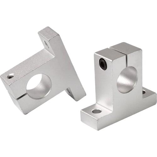 Linear optical axis SK vertical support aluminum alloy bearing frame polished rod holder SK/8mm——SK/60mm