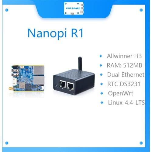 Nanopi R1 Dual-screen internet of things IoT router, support open source Ubuntu and OpenWrt