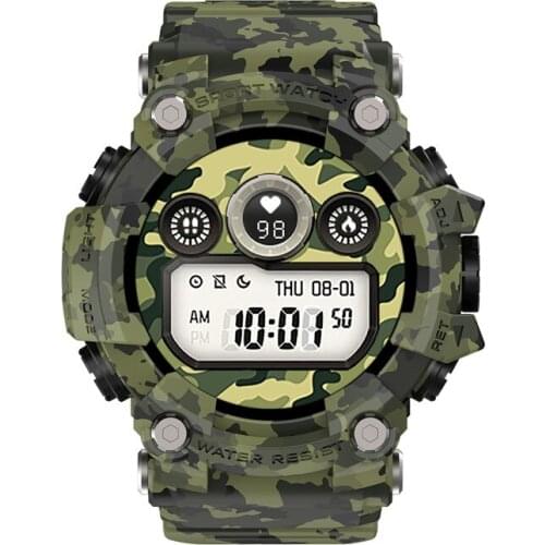 Outside Smart Watches HD Full Round Multi-Sports Mode Heart Rate Sleep Music Weather Fitness Tracker Stopwatch Smart Wristwatch