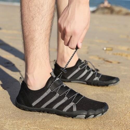 Nonslip Breathable Swimming Diving Upstream Beach Shoes Men Women Elastic Footwear Wading Shoes Outdoor Water Sports Shoe