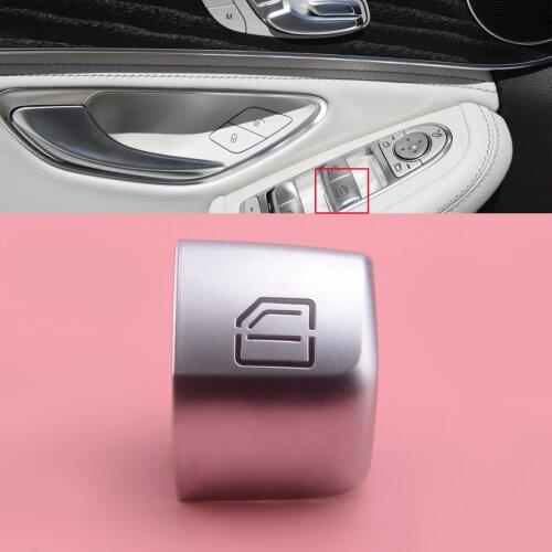 Front Right Window Master Switch Repair Button Cover Cap Fit For Mercedes-Benz C Class W205 GLC W253 2015 2016-2018 2019 2020