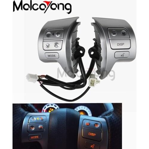 For Toyota Corolla ZRE15 2007 ~2010 Bluetooth Steering Wheel Audio Control Switch 84250-02200 84250-12020