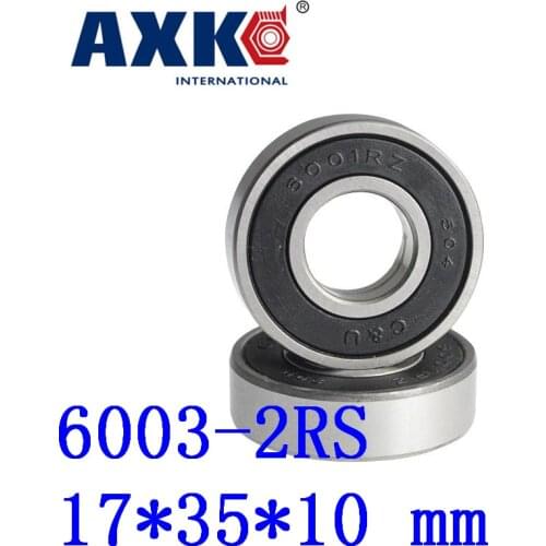 Rolamentos High Quality Deep Groove Ball Bearing 10pcs/lot Free Shipping 6003 2rs 6003-2rs 6003rs 6003rz 6003llu 17*35*10 Mm