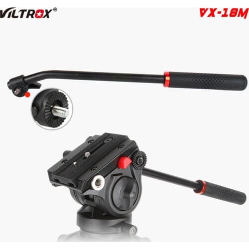Viltrox VX-18M Q5 Tripod Head Handle Aluminium Alloy Rapid Sliding Mounting Quick Release Plate for VX-18M Gimbals Video Camera