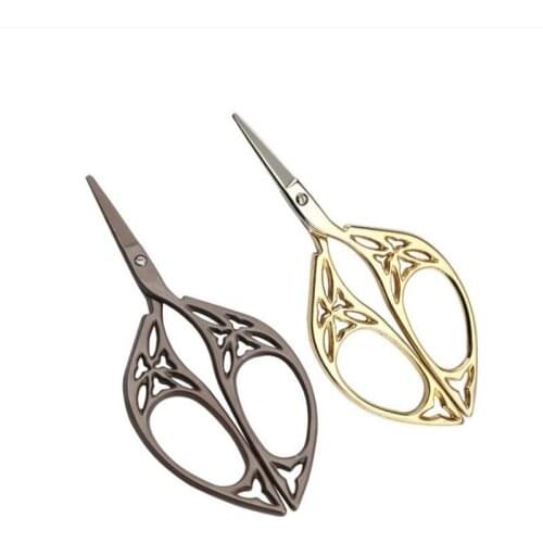 Handmade Supply Vintage Cutting Scissors Small Stainless Steel Tailor Scissors Professional Sewing Scissors For Fabric Clothes