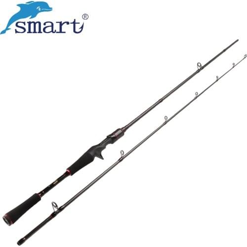 Smart Casting Rod 1.8m 2.1m 2 Sec. Carbon Fishing Pole Lure Weight 7-25g Line Weight 5-18lb Vara De Pescar Saltwater Fishing Rod