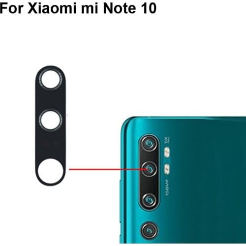 High quality For Xiaomi mi Note 10 Back Rear Camera Glass Lens test good For Xiaomi mi Note10 Replacement Parts