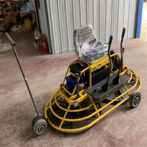 Ride On Concrete Trowel Gasoline Road Polishing Machine