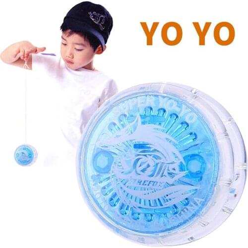 Hot! 1pc Plastic Easy to Carry YOYO Party Colorful Yo-Yo Toys For Kids Boy Toys Gift New Sale