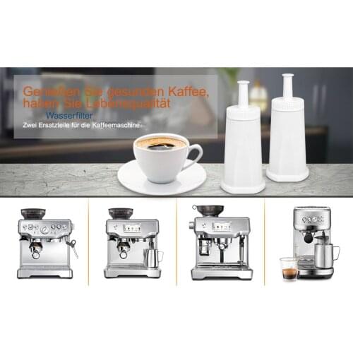 2x Coffee Machine Water Filter Replace Parts For Barista Pro (SES878)