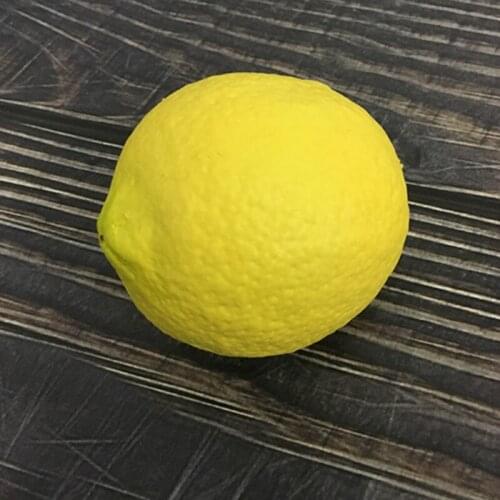 3pcs/lot Rubber Fake Latex Lemon (Silk To Lemon) Magic Tricks Stage Appearing/Vanising Gimmick Props Comedy Mentalism Comedy