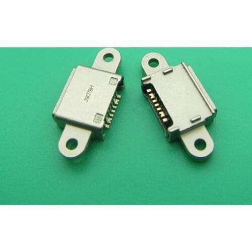 50pcs Micro Usb Charge Charging Connector Plug Dock Socket Port 7-pin 7pin For Samsung Galaxy S7 G930 S7 Edge G935