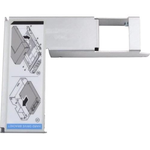 For Dell 9W8C4 Y004G 3.5" to 2.5" Adapter for F238F/G302D/X968D SAS/SATA Tray Caddy