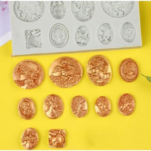 Angel Avatar Silicone Mold Fondant Mould Cake Decorating Tools Chocolate Gumpaste Molds, Sugarcraft, Kitchen Gadget