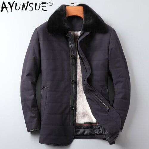 AYUNSUE Men's Jackets Parkas