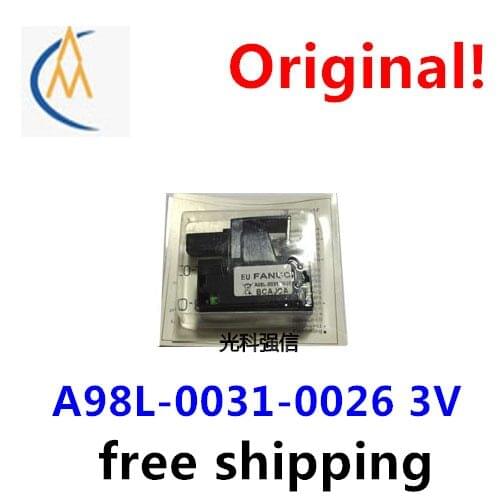 Free shipping FANUC A98L - 0031-0026 BCAJCA 3 v lithium battery PLC industrial control lathe durable instrumentation