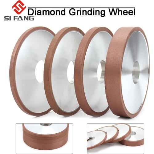 150mm 200mm Diamond Grinding Wheel parallel Grinder Disc for Mill Sharpening Tungsten Steel Carbide Rotary Abrasive Tools