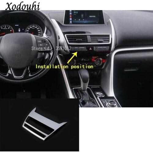 For Mitsubishi Eclipse Cross 2017 2018 2019 2020 Car Navigation Map GPS Trim Dashboard Meter Instrument Panel Gauge Frame