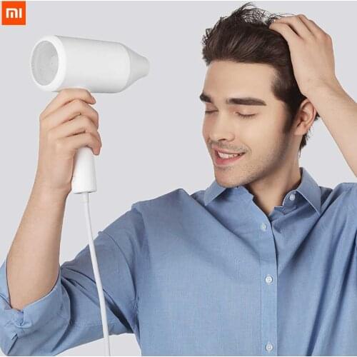XIAOMI Mijia 1800W Water Ion Electric Hair Dryer Three-gear Adjustment Hairstyling Tools Hairdryer Blow Dryer Travel Home hotel