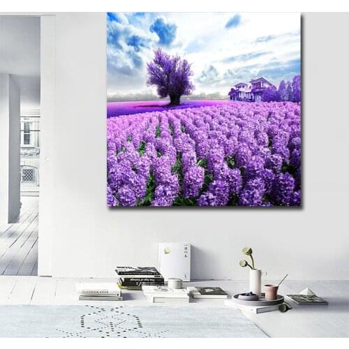 Canvas Painting Print Wall Art Nature Landscape Poster One Pieces Custom HD Modular Pictures For Living Room Home Decor No frame