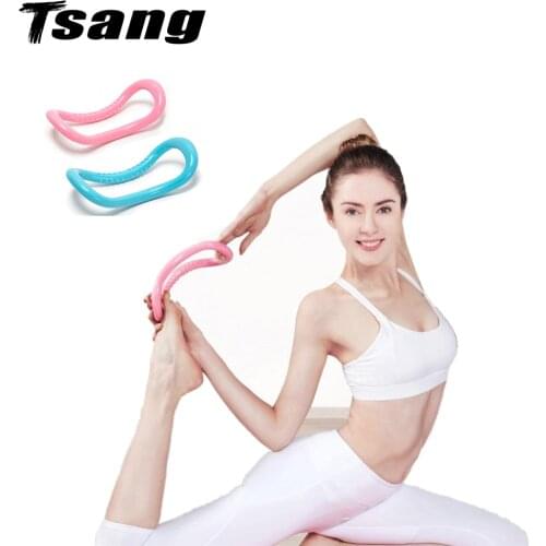 Yoga Magic Ring Pilates Workout Fitness Circle Strength Muscle Training Resistance Yoga Circle Equipment Support Tool Home Gym