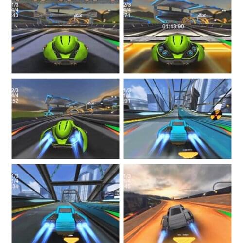 Collection Of Racing Game Board Entertainment Coin-Operated Machine HD LCD English Motherboard With Wiring Harness