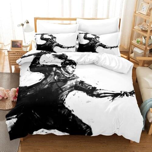 Kids Game Sekiro Bedding Set Cool 3d Duvet Cover Sets Comforter Bed Linen Twin Queen King Single Size Fashion Luxury Adult Gift