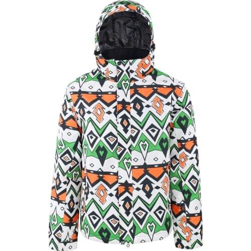 Ski Jacket Men Ski Suit Thermal Warmth Skiing Snowboarding Jacket Winter Outdoor Thick Hooded Windproof Size Sports Clothing