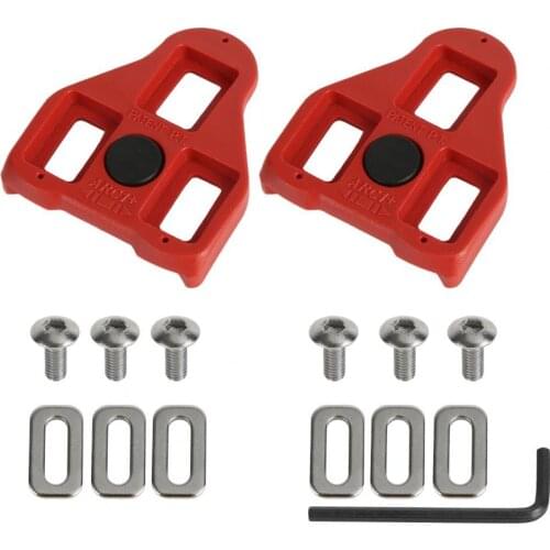 Self-locking Bicycle Cycling Anti-slip Pedal Cleat 9 Degrees MTB Road Mountain Bike Lock Plate Replacement MTB Road Mountain Bik
