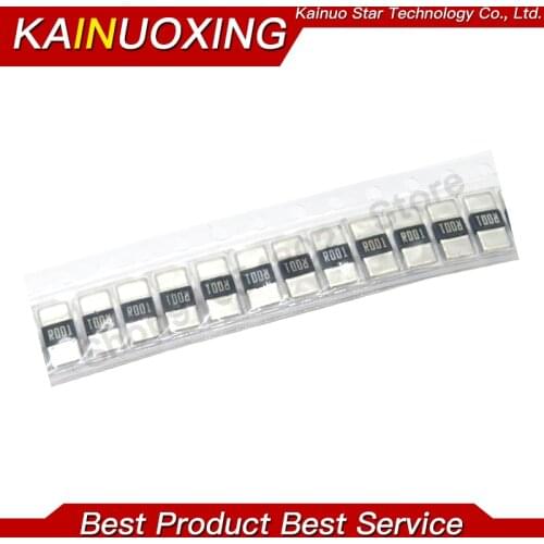 Alloy resistance 50PCS 2512 2W R001 R002 R003 R004 R005 R006 R008 R010 R012 R015 R020 R025 R030 R050 1% chip resistors