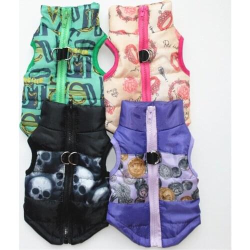 Warm Dog Clothes for Small Dog Windproof Winter Pet Dog Coat Jacket Padded Clothes Puppy Outfit Vest Chihuahua Clothing