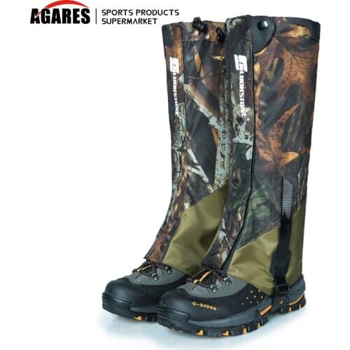 Outdoor Camping Snow Legging Gaiters Leg Gaiter Shoes Cover Waterproof Adults Hiking Gaiters Camouflage Outdoor Snow Boots Cover