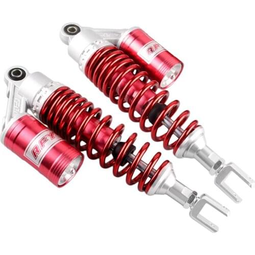 12.5" 320mm Universal U Type Motorcycle Air Shock Absorber Rear Suspension Clevis Scooter Shock Absorber For Honda Suzuki Yamaha