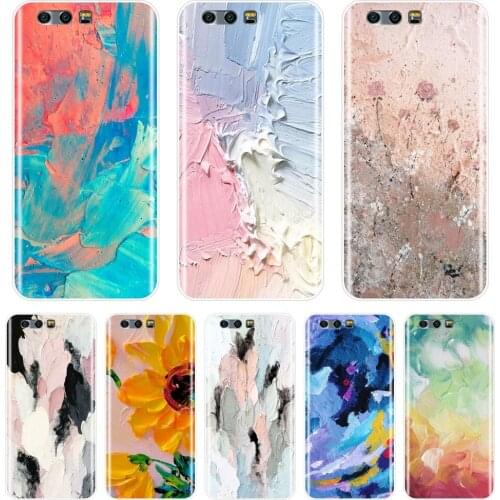 Back Cover For Huawei Honor 7 8 9 10 Lite Art Abstract Silicone Soft Phone Case For Huawei Honor 10 9 8 8X MAX 7 7S 7X 7A 7C Pro