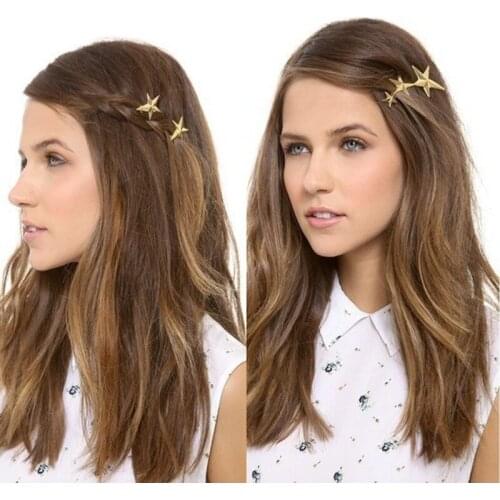 2PC Fashion Hollow out Goddess Head Wear Contracted Girls Hair Bang scrunchie Hair Pins Hair Accessories