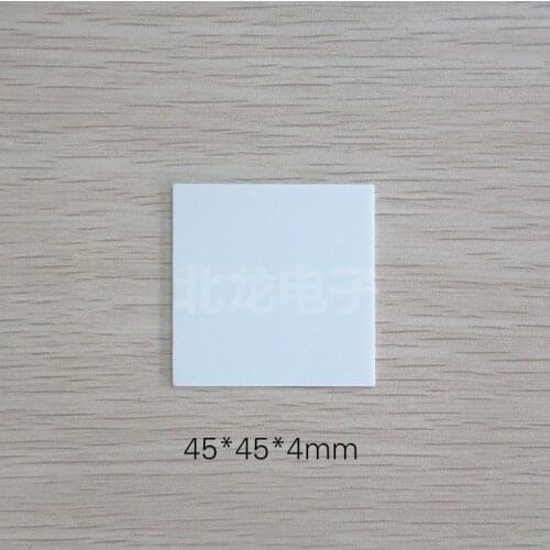 96 Material Alumina Ceramic Chip 48.4*55.9*2mm 45*60*1.2mm 45*45*4mm Can Be Customized